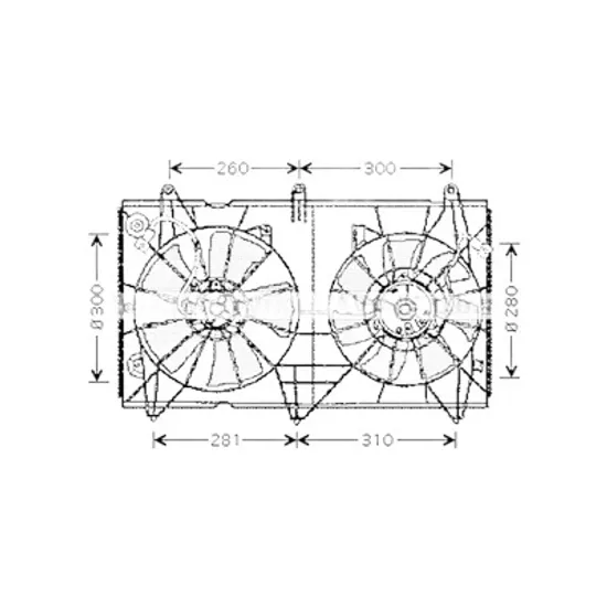 Ventilator motor HONDA ACCORD 7 EURO 2003->2012 pentru 2.0, perioada 2003 2004 2005 2006 2007 2008