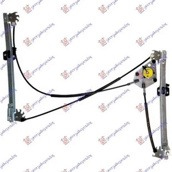 Macara Usa VW POLO 6R1 2009->2020 Macara geam usa 3 usi electrica fara motor EUROPE dreapta Perioada 2009 2010 2011 2012 2013 2014 2015 2016 2017