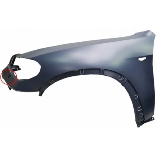 Aripa Fata BMW X5 E70 2006->2013 Aripa fata (cu gaura spalator stanga, 2010->2013 Perioada 2010 2011 2012 2013