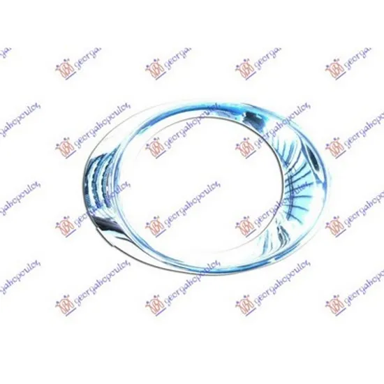 Ornament Proiector MERCEDES E-CLASS W212 2009->2015 Rama proiector dreapta rotund cromata Perioada 2009 2010 2011 2012 2013