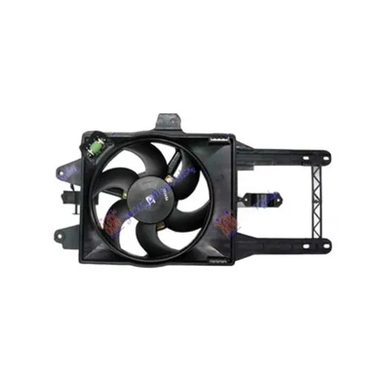 Ventilator Motor LANCIA Y 1995->2003 Electroventilator radiator complet (fara aer conditionat) benzina 2000->, Perioada 2000 2001 2002 2003