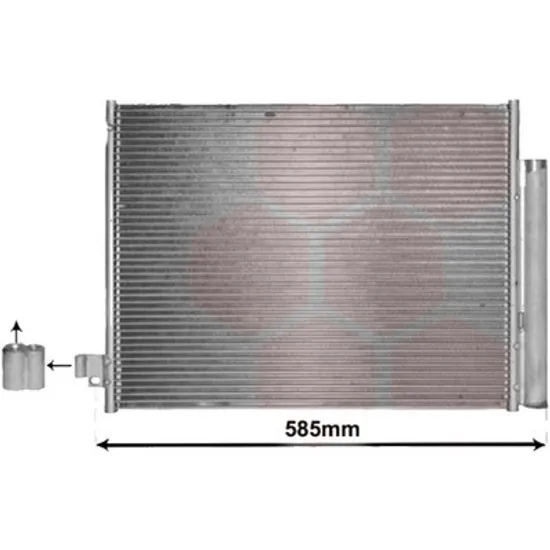 Radiator aer conditionat MERCEDES R-CLASS W251 2005->2017 R 350 CDI 4-matic 195KW 265CP , pentru motor OM 642.872 perioada 2010 2011,2012,2013 2014
