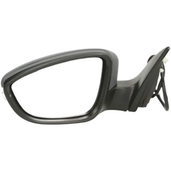 Oglinda exterioara stanga VW BEETLE 2011->2019, PASSAT CC 2008->2012 perioada 2010 2011 2012 2017 2018 2019 , cu semnal, inaltime cm 37, latime cm 15, lungime cm 24, reglaj electric, cu incalzire, prevopsit grund