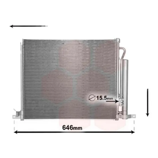 Radiator aer conditionat CITROEN JUMPER 2006-> pentru 2.0 BlueHDi 160, perioada 2016 2017 2018 2019
