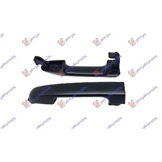 Maner Usa HYUNDAI i20 2008->2015 Maner usa fata/spate exterior (spre fata) (pentru vopsit) Perioada 2008 2009 2010 2011 2012 2013 2014 2015