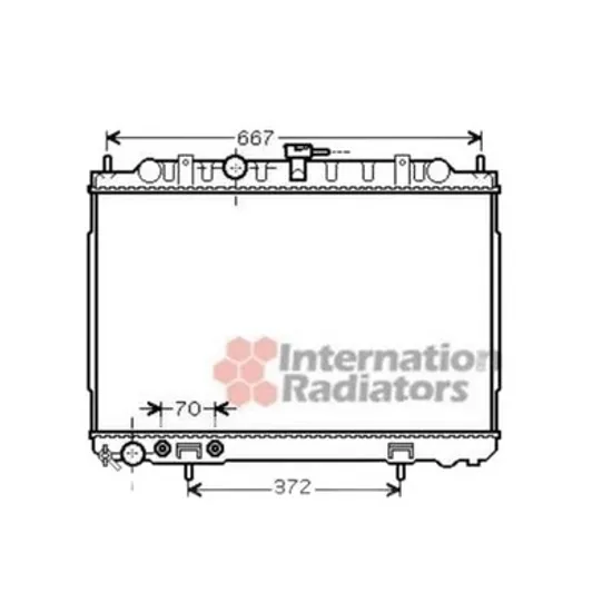 Radiator Aer Conditionat NISSAN X-TRAIL T30 2001->2013 Radiator aer conditionat 2,0 - 2,5cc ->2007 45x69 CV automata Perioada 2001 2002 2003 2004 2005 2006 2007