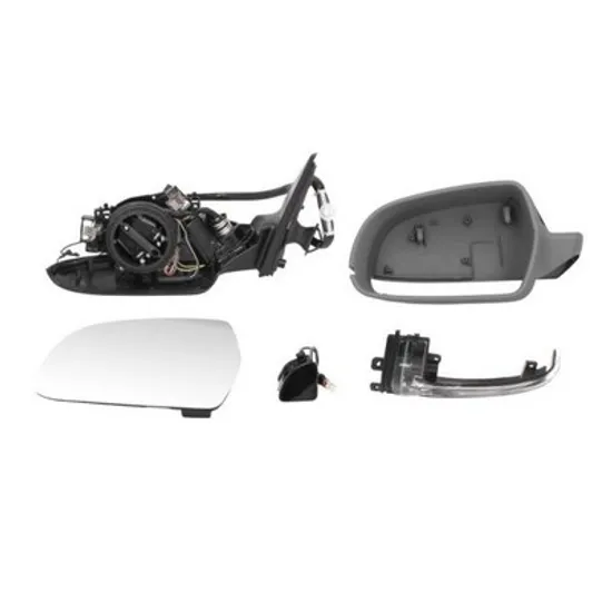 Oglinda AUDI A4 B8 2007->2015 Oglinda exterioara electrica cu incalzire cu rabatare electrica cu memorie pentru vopsit (cu semnal si senzor banda)-10 (14+2 PIN) STANGA Perioada 2007 2008 2009 2010