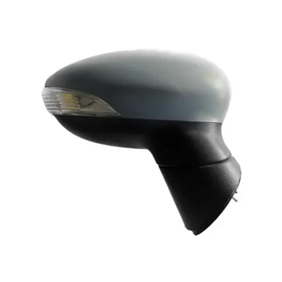 Oglinda exterioara dreapta FORD FIESTA 5 JH 2008->2017 perioada 2010 2011 2012 2013 2014 2015 cu semnal, prevopsit grund