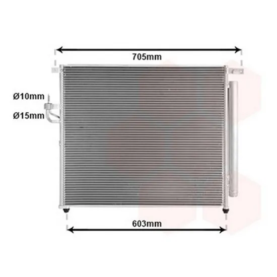 Radiator Aer Conditionat FORD RANGER 2011-> Radiator aer conditionat 2,2 - 3,2 TDCi (63,8x53,5x1,2) Perioada 2011 2012 2013 2014 2015 2016 2017