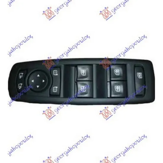 Buton Geamuri RENAULT LAGUNA 2 2001->2007 Panou buton comanda geamuri fata 4 contacte 19pin stanga Perioada 2001 2002 2003 2004 2005 2006 2007