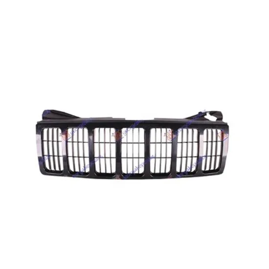 Grila Radiator JEEP GRAND CHEROKEE 3 2004->2010 Grila radiator completa neagra (05-08) Perioada 2005 2006 2007 2008