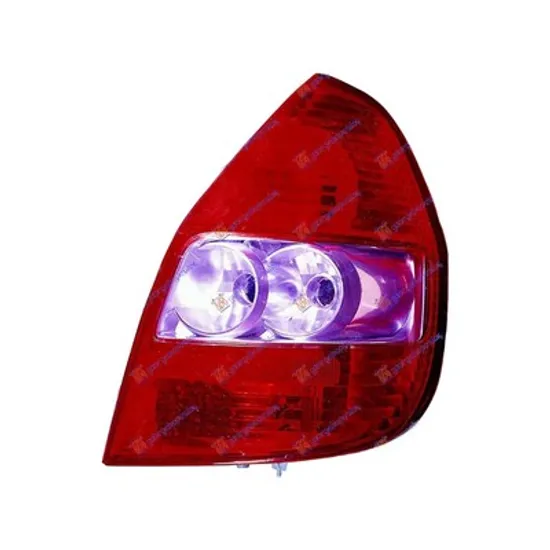 Stop Spate HONDA JAZZ 2 2002->2008 Lampa spate (roz) (E) dreapta Perioada 2002 2003 2004 2005 2006 2007 2008
