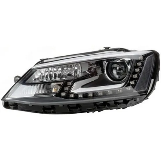 Faruri VW JETTA 6 2010-> Far Bi-XENON adaptiv cu Daylight LED (HELLA) STANGA Perioada 2010 2011 2012 2013 2014