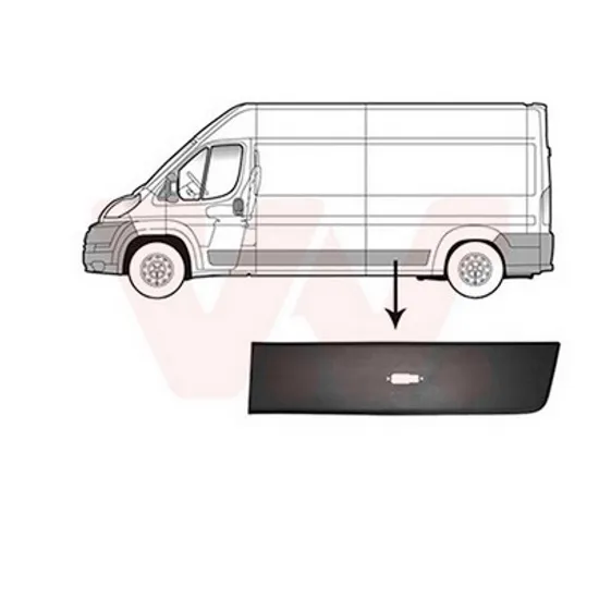 Bandou Spate CITROEN JUMPER 2006-> Bandou panou spate (cu gaura semnal) stanga Perioada 2006 2007 2008 2009 2010 2011 2012 2013 2014 2015 2016 2017 2018