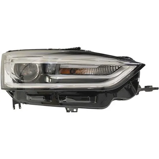Far dreapta AUDI A5 Cabriolet F57 2016->, A5 F53; F5P 2016-> perioada 2016 2017 2018 2019 2020 2021 , fara motor reglaj, Bi-Xenon, semnal alb, cu reglaj distanta iluminare automat, cu bec D5S
