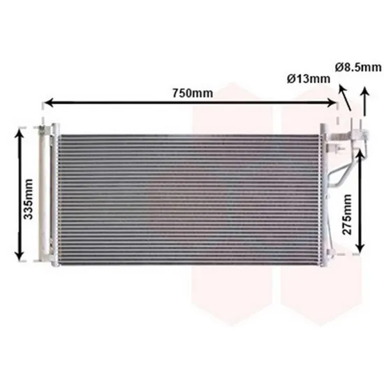 Radiator Aer Conditionat HYUNDAI SONATA 5 2005->2012 Radiator aer conditionat benzina (67,5x34) CV manuala/CV automata Perioada 2005 2006 2007 2008 2009 2010