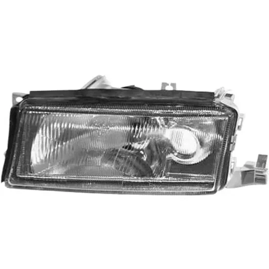 Far dreapta SKODA OCTAVIA 1 1996->2010 perioada 1996 1997 1998 1999 2000 2001 2002 2003 2004 fara motor reglaj, cu reglaj electric, fara reglaj, cu far de ceata, cu bec H4/H3