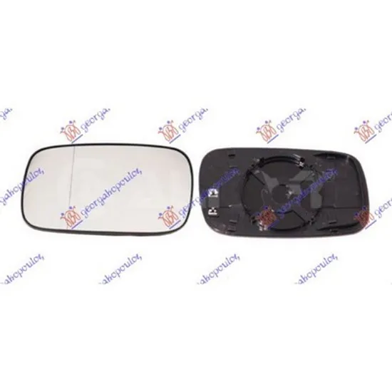 Sticla Oglinda SEAT INCA 1995->2003 Geam oglinda exterioara stanga, cu incalzire Perioada 1995 1996 1997 1998 1999 2000 2001 2002 2003