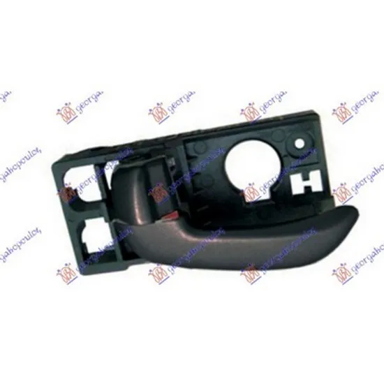 Maner Usa HYUNDAI i10 2007->2013 Maner usa fata/spate interior negru stanga Perioada 2007 2008 2009 2010 2011 2012 2013