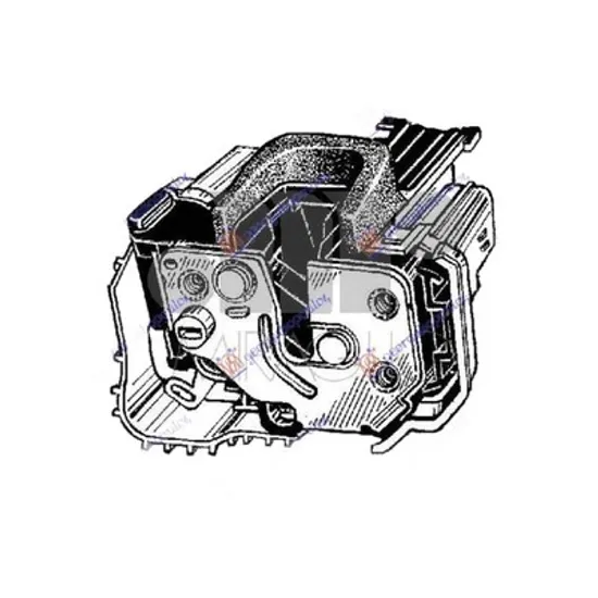 Broasca Usa PEUGEOT BIPPER 2008-> Mecanism inchizator usa culisanta cu inchidere centralizata dreapta Perioada 2008 2009 2010 2011 2012 2013 2014
