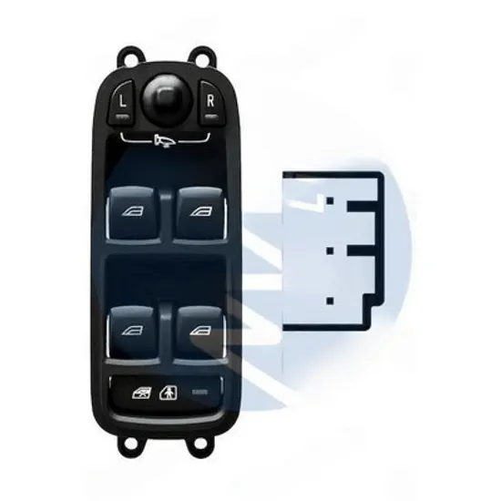 Buton oglinda VOLVO V40 2012-> Panou butoane oglinzi cu rabatare electrica fata pentru 4 usi (3pin) STANGA Perioada 2012 2013 2014 2015 2016 2017