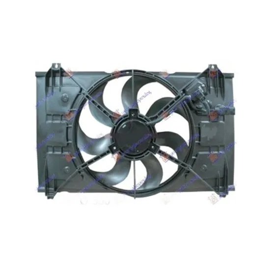 Ventilator Motor KIA RIO 2005->2011 Electroventilator complet benzina (390mm) (OBlung PLUG) Perioada 2005 2006 2007 2008 2009 2010 2011