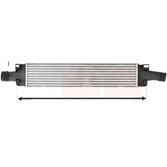 Intercooler AUDI A5 Cabriolet F57 2016-> 2.0 45 TFSI quattro, 2.0 TFSI quattro 185KW 252CP , pentru motor CYMC, CYRB, DLHB perioada 2016 2017,2018,2019,2020 2021