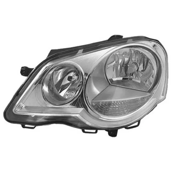 Faruri VW POLO 9N 2001->2012 Far VALEO stanga Perioada 2005 2006 2007 2008 2009