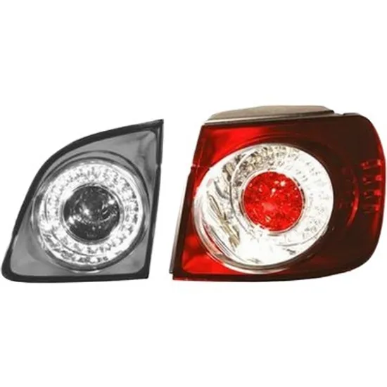 Lampa stop spate dreapta VW GOLF PLUS 2004->2013 perioada 2009 2010 2011 2012 2013 , semnal alb, exterior, cu bec LED