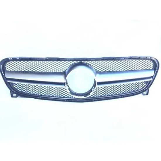 Grila Radiator MERCEDES GLA-CLASS X156 2013-> Grila radiator completa (AMG) (cu ornament argintiu) Perioada 2014 2015 2016 2017
