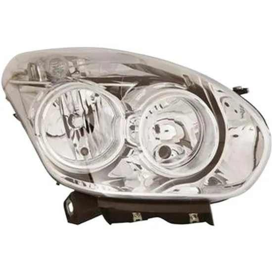 Far dreapta OPEL COMBO X12 2012-> perioada 2012 2013 2014 2015 2016 2017 cu motor reglaj, semnal transparent, cu reglaj electric, cu bec H7/H1