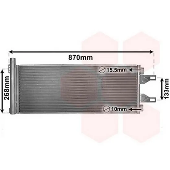 Radiator Aer Conditionat CITROEN JUMPER 2006-> Radiator aer conditionat 2,0-2,2-2,3-3,0HDι(71x29,7x1,6 Perioada 2006 2007 2008 2009 2010 2011 2012 2013 2014 2015 2016 2017 2018