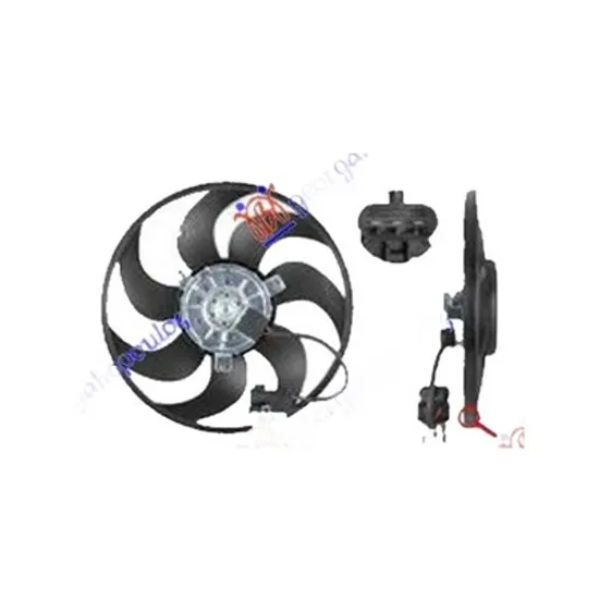Ventilator Motor OPEL ZAFIRA A 1999->2005 Electroventilator complet diesel cu aer conditionat 3 pini , Perioada 1999 2000 2001 2002 2003 2004 2005