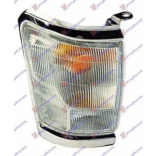 Semnalizator TOYOTA HILUX 6 1994->2005 Semnal cromat dreapta, pentru 4WD Perioada 1997 1998 1999 2000 2001