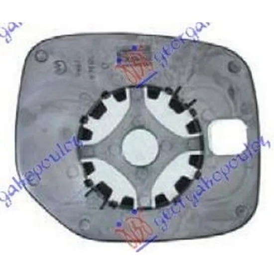 Sticla Oglinda PEUGEOT PARTNER 1996->2010 Geam oglinda exterioara dreapta, cu incalzire, cu suport Perioada 1996 1997 1998 1999 2000 2001 2002 2003 2004 2005 2006 2007 2008