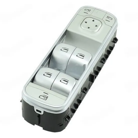 Buton oglinda MERCEDES GLE Coupe C167 2019-> Panou butoane oglinzi cu rabatare electrica fata (cromat) pentru 4 usi (3pin) STANGA Perioada 2019 2020 2021 2022 2023 2024