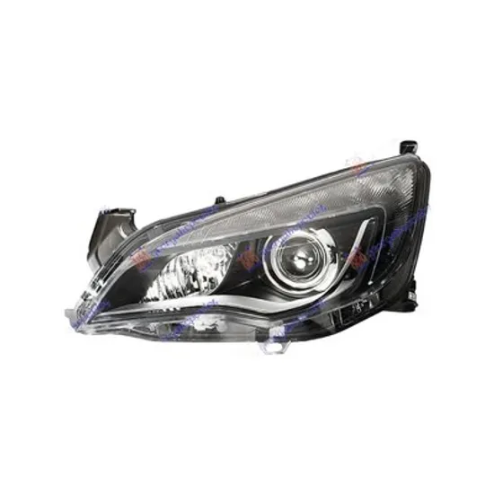 Faruri OPEL ASTRA J 2009->2015 Far Bi-XENON functie cornering HELLA stanga Perioada 2009 2010 2011 2012 2013 2014 2015 2016