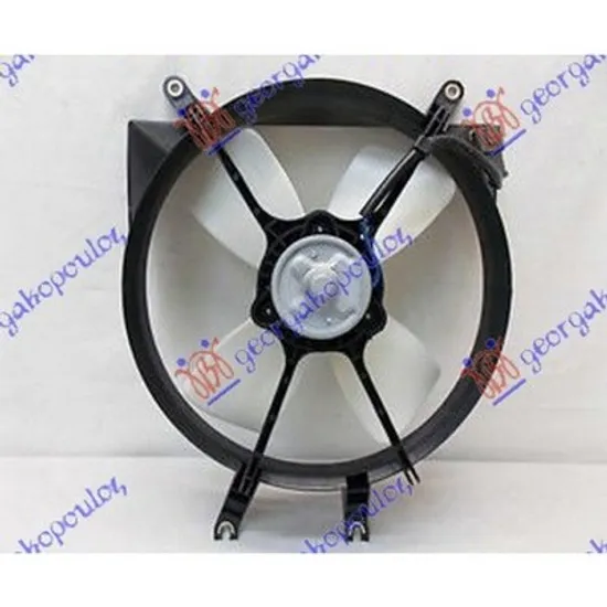Ventilator Motor HONDA CIVIC 7 2000->2005 Electroventilator radiator complet 1999->2000 hatchback Perioada 1999 2000 2001