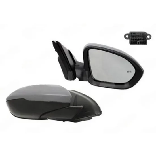 Oglinda OPEL INSIGNIA B 2017-> Oglinda exterioara electrica cu incalzire cu rabatare electrica pentru vopsit (cu lampa podea si senzor banda) DREAPTA Perioada 2017 2018 2019 2020 2021 2022 2023