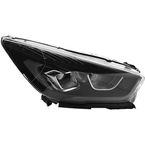 Far dreapta FORD KUGA 2 2012->2019 perioada 2013 2014 de la an de fabricatie 11/2016, cu motor reglaj, fumuriu, cu reglaj electric, cu lumina de zi, cu bec H15, cu bec H7, cu bec LED, pentru ST-Line