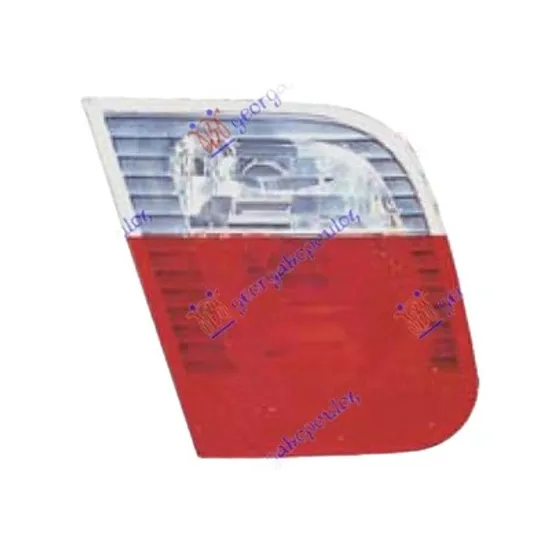 Stop Spate BMW 3 E46 1997->2005 Lampa spate stanga interioara rosu/alb, ptr Sedan (E46 Sedan/Break 10.01-11.05) Perioada 2001 2002 2003 2004 2005