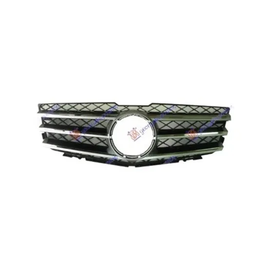 Grila radiator MERCEDES GLK-CLASS X204 2008->2015 Grila fata cromat/negru SPORT 2008->2012 Perioada 2008 2009 2010 2011 2012