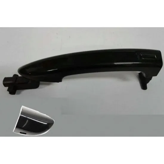 Maner Usa VW PASSAT B6 2005->2010 Maner usa fata exterior (cu KEYLESS ENTRY) (vopsit negru) STANGA Perioada 2005 2006 2007 2008 2009 2010