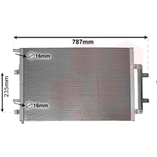 Radiator apa AUDI A8 2009->2018 pentru 3.0 TFSI quattro, perioada 2011 2012 2013 2014 2015 2016 2017 2018