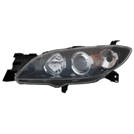 Faruri MAZDA 3 BK 2003->2009 Far stanga cu reglaj electric, HB3+H7, ptr 4 usi Perioada 2000 2001 2002 2003 2004 2005 2006 2007 2008 2009