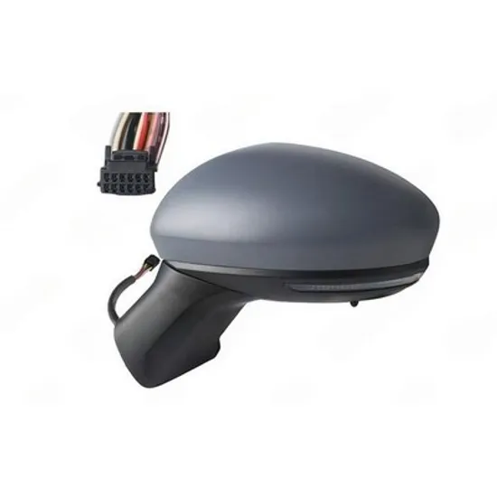 Oglinda MITSUBISHI ASX 2023-> Oglinda exterioara electrica cu incalzire cu rabatare electrica pentru vopsit (cu semnal si senzor banda) (10 PIN) STANGA Perioada 2023 2024 2025