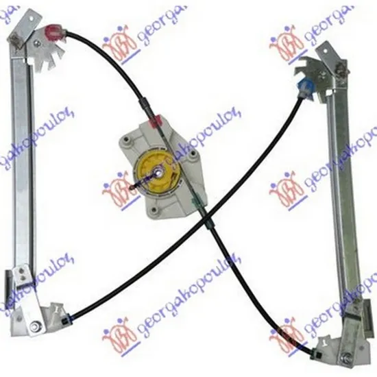 Macara Usa VW TOUAREG 2002->2010 Macara geam usa spate electrica fara motor EURO dreapta Perioada 2002 2003 2004 2005 2006 2007 2008 2009 2010