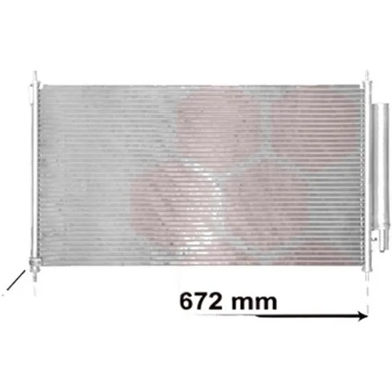 Radiator aer conditionat SEAT ALTEA 2004-> 1.8 TFSI 118KW 160CP , pentru motor BYT, BZB, CDAA perioada 2007 2008,2009,2010,2011 2012