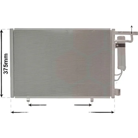 Radiator aer conditionat RENAULT MASTER 2 1998->2010 pentru 1.9 dTI, perioada 2000 2001 2002 2003 2004 2005
