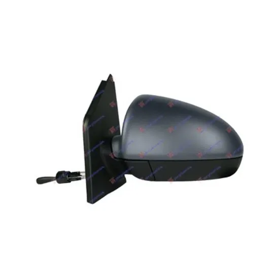 Oglinda SMART FORTWO cupe 451 2007->2014 Oglinda exterioara cu maneta pentru vopsit stanga Perioada 2007 2008 2009 2010 2011 2012 2013 2014